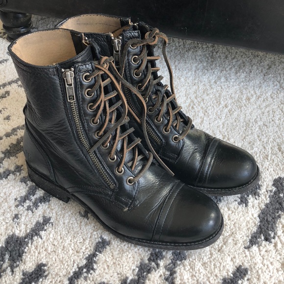 frye tyler double zip